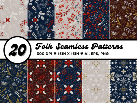 Folk Seamless Patterns: A Practical Guide to Integrating Enchanted Forests into Your Creative Workflow