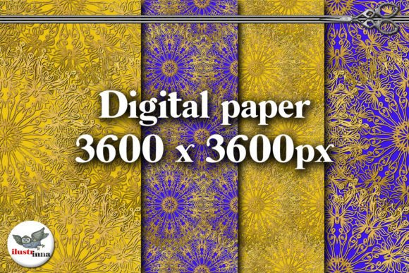 Gold and Purple Patterns: Elevating Digital Craftsmanship for Modern Creators