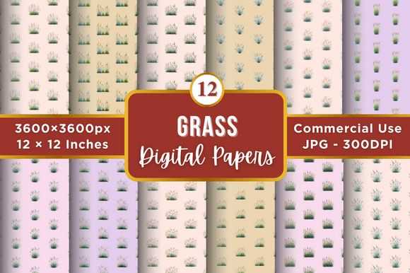 Grass Digital Paper Patterns: A Practical Evaluation for Crafters and Designers