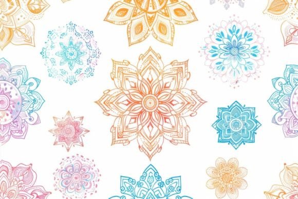 Mandala Patterns in Colour
