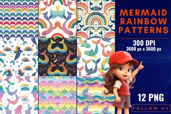 Mermaid Rainbow Patterns: A Comprehensive Guide to Selection and Application