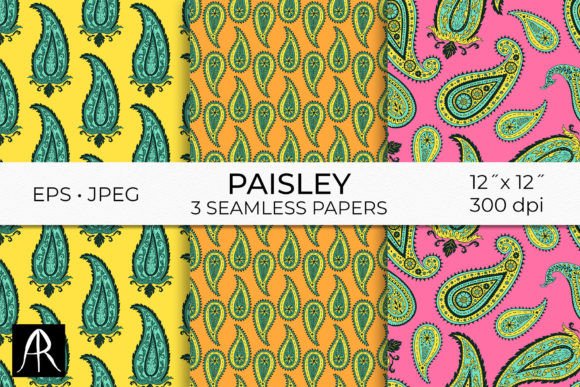 Paisley Seamless Patterns Set: Elevating Your Designs Without the Common Pitfalls