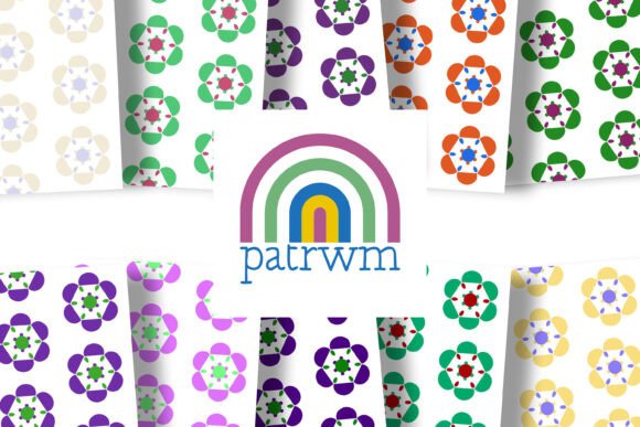 Seamless Geometric Bloom Patterns: A Comprehensive Guide to Digital Texture Assets