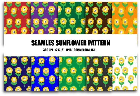 Seamless Sunflowers Patterns: A Comprehensive Evaluation