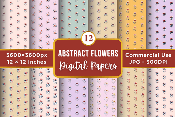 Unlocking Creativity with Abstract Flowers Digital Paper Patterns: The Ultimate Guide to Seamless Design