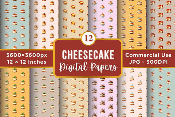 Unlocking Creativity with Cheesecake Digital Paper Patterns