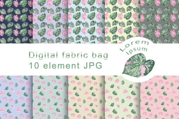 Watercolor Monsters Seamless Patterns: A Creative Resource for Modern Designers
